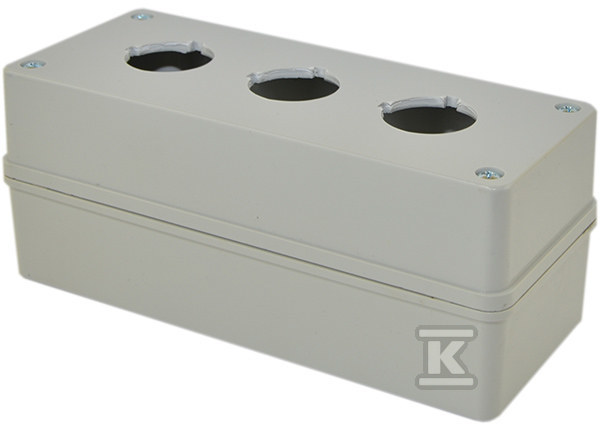 Găuri casete KP3 fi30mm gri W0-KP3A - W0-KASETA KP3A SZARA